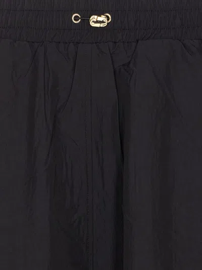 Liu •jo Elasticated-waist Midi Skirt In Black