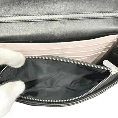 Pre-owned Dior Christian  Black Leather Shoulder Bag ()