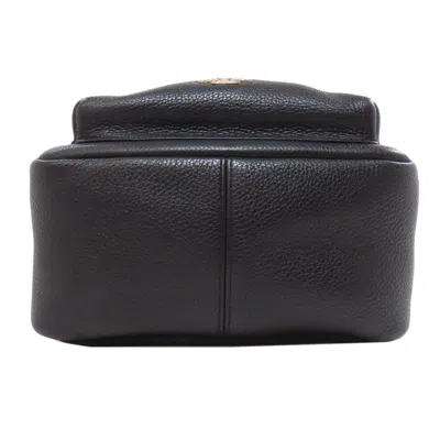Pre-owned Coach Black Leather Backpack ()