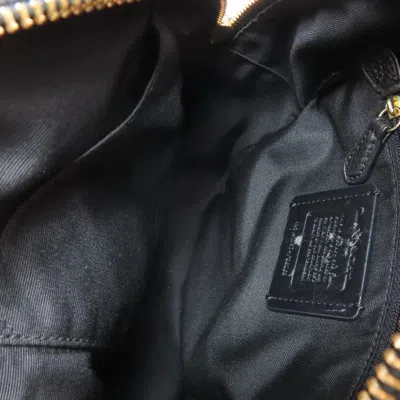 Pre-owned Coach Black Leather Backpack ()