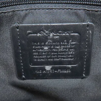 Pre-owned Coach Black Leather Backpack ()