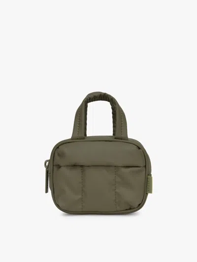 Calpak Luka Duffel Key Pouch In Green