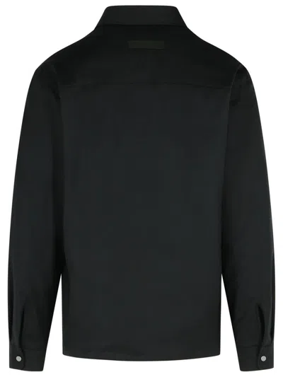 Zegna Black Wool Jacket In Black