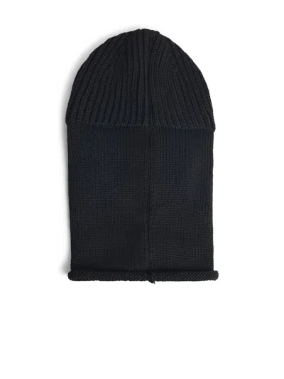 C.p. Company Wool Balaclava Featuring Integrated Goggles In Black