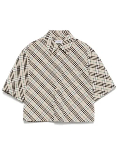 Burberry Stylish And Versatile Shirt In Brown