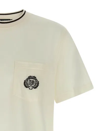 Dolce & Gabbana Jersey T-shirt In Neutral