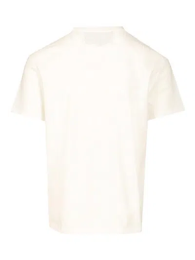 Valentino Garavani Cotton T-shirt With Vlogo Patch In White