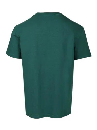 Valentino Garavani T-shirt With Signature Vlogo In Green