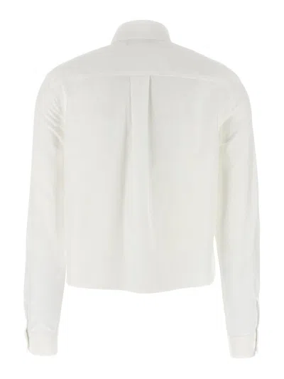 Fabiana Filippi Embellished Collar Long Sleeves Shirt In White