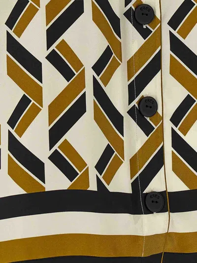 Eres Sonore Shirt Imprime Swim Noir In Brown