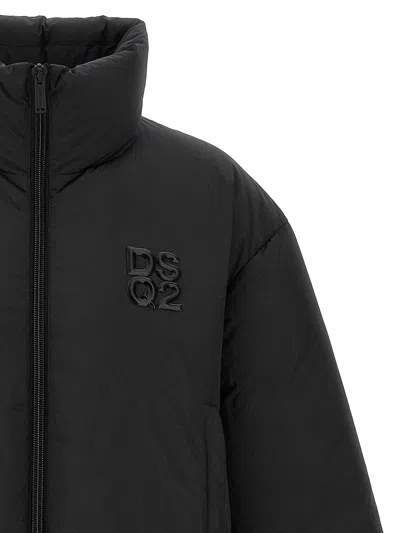 Dsquared2 Dsquared Men Jacket With Logo In Black
