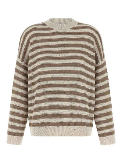 Brunello Cucinelli Multicolor Dazzling Sweater In Multi