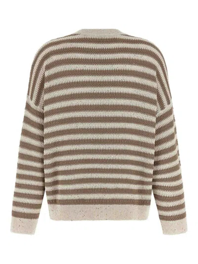 Brunello Cucinelli Multicolor Dazzling Sweater In Multi