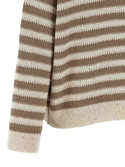 Brunello Cucinelli Multicolor Dazzling Sweater In Multi
