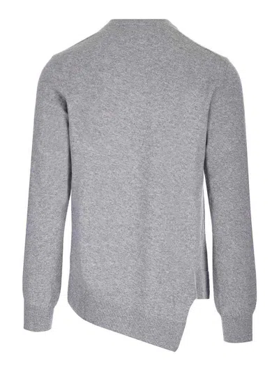 Comme Des Garçons Comme Des Garcons Wool Sweater In Gray