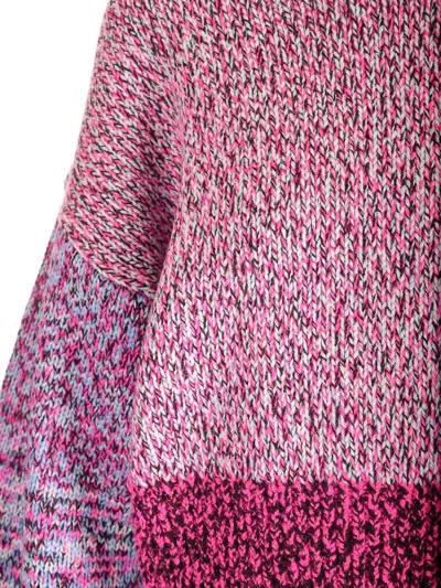 Loewe Multi-thread Moulin Wool Sweater In Pink