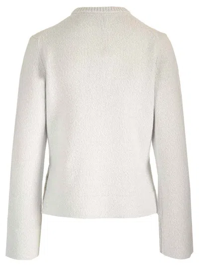 Theory Moulin Knit Sweater In White