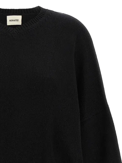 Khaite Nalani Cashmere Sweater In Black