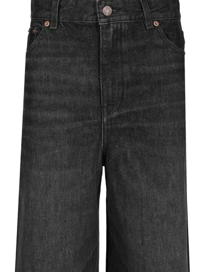 Chloé Loose Black Washed Jeans