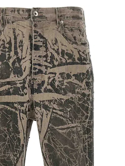 Drkshdw Bolan Bootcut Jeans In Gray