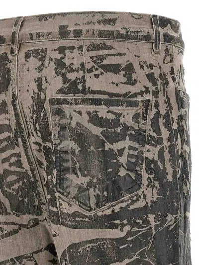 Drkshdw Bolan Bootcut Jeans In Gray