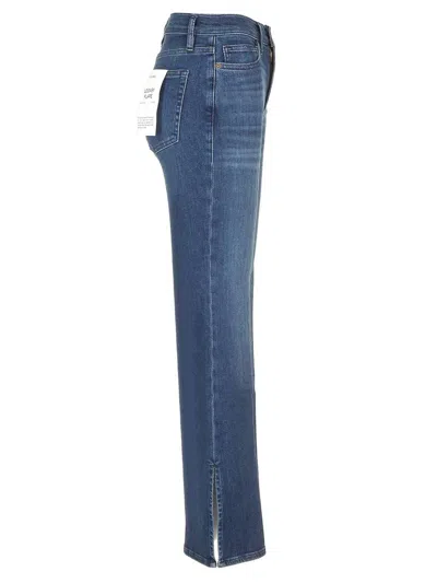 Frame Le Easy Flare Jeans In Blue