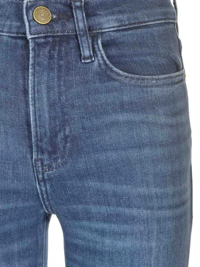 Frame Le Easy Flare Jeans In Blue