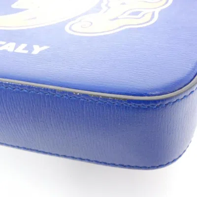 Pre-owned Gucci Blue Orange Leather Shoulder Bag ()