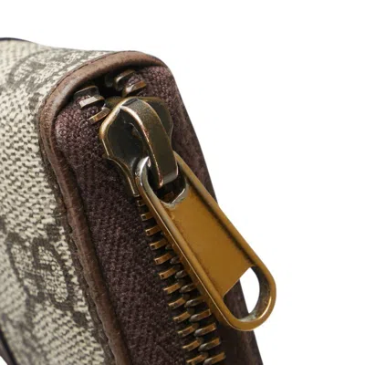 Pre-owned Gucci Brown Pvc Leather Coin Purse/coin Case ()