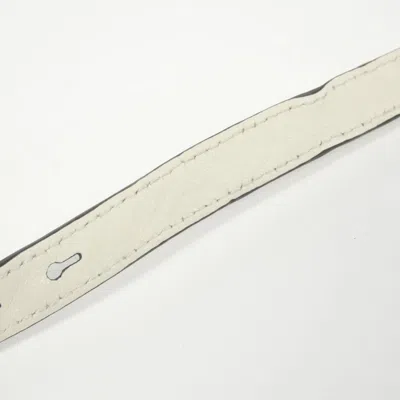 Pre-owned Gucci Gg Marmont Blue White Leather Shoulder Bag ()