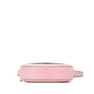 Pre-owned Gucci Multi-color Pink Pvc Leather Shoulder Bag ()