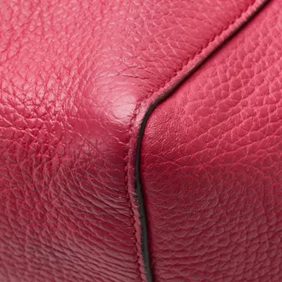 Pre-owned Gucci Pink Leather Shoulder Bag Tote Bag ()