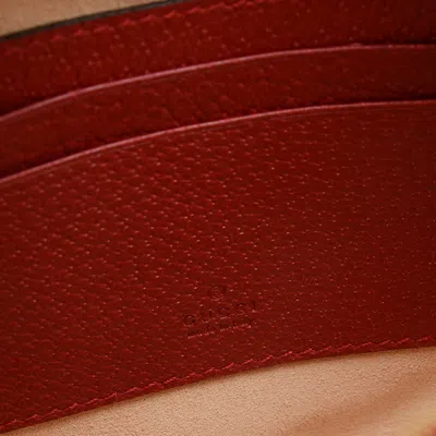 Pre-owned Gucci Red Color Canvas Backpack ()