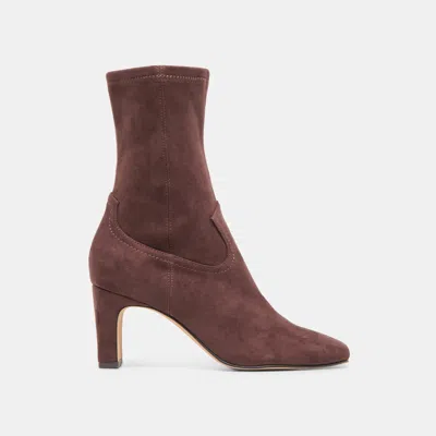 Dolce Vita Roan Boots Mahogany Stella Suede In Brown