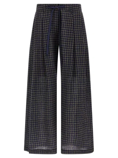 Maison Jejia Antoine Pants Multicolor In Black