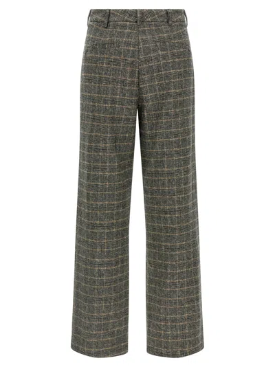Maison Jejia Sally Pants Multicolor In Green