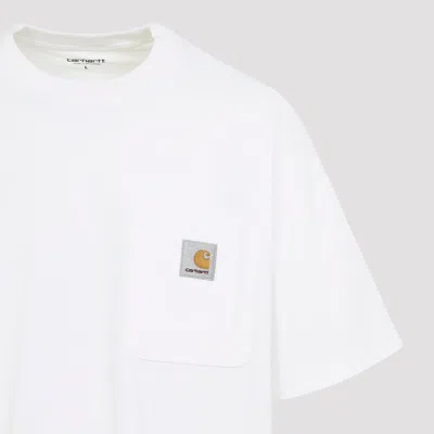 Carhartt Short Sleeve Pocket T-shirt In White