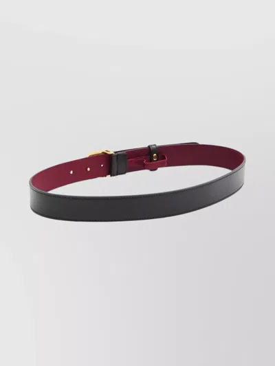 Gucci Interlocking G Buckle Leather Belt