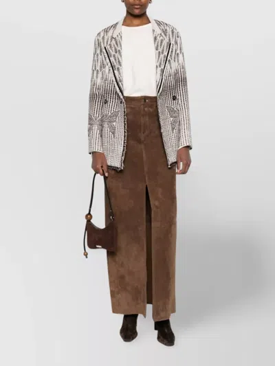 Forte Forte Relaxed Fit Long Sleeve Satin Top In White