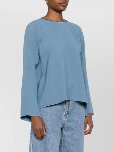 Forte Forte Women Satin Blouse In Blue