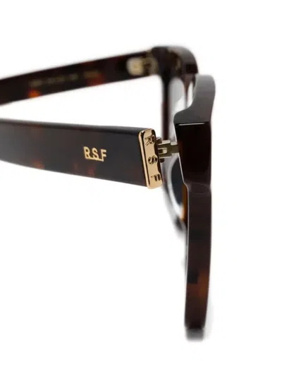 Retrosuperfuture Square Tortoiseshell Sunglasses Tinted Lenses In Brown