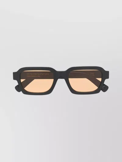 Retrosuperfuture Rectangular Acetate Sunglasses Tinted Lenses In Brown