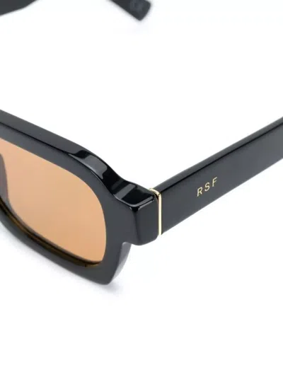 Retrosuperfuture Rectangular Acetate Sunglasses Tinted Lenses In Brown