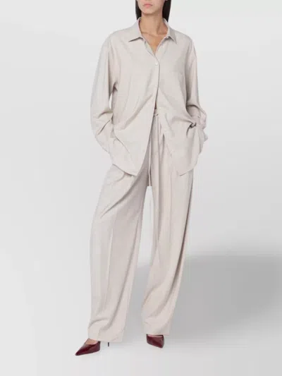 The Andamane Oversized Wendela Tailored Suit In Neutral