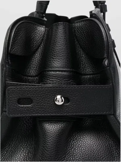 Casadei Versatile Tote Bag Detachable Shoulder Strap In Black