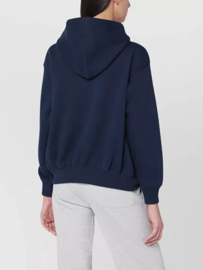 Polo Ralph Lauren Navy Blue Polo Bear Hoodie In Blue