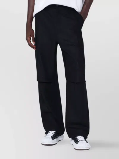 Darkpark Cargo Trousers Featuring Multiple Pockets In Black
