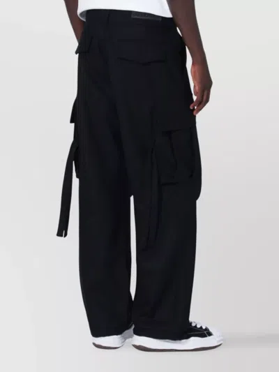 Darkpark Cargo Trousers Featuring Multiple Pockets In Black
