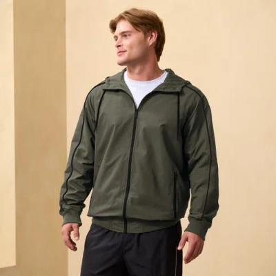 Csg Mens  Icon Wind Jacket In Green