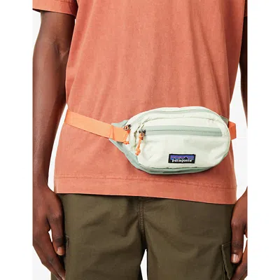 Patagonia Mens Lichen Green Terravia Mini Shell Waist Pouch In Green